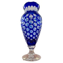 Bohemia crystal vase Classics 20th century