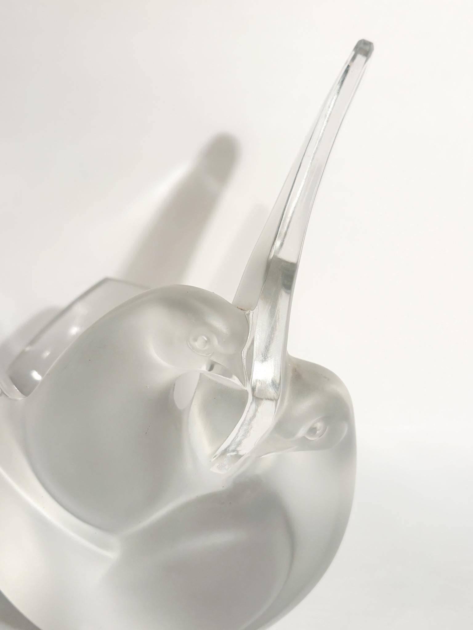 French Vaso in Cristallo di Lalique 