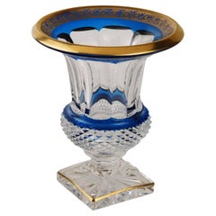 Vase en cristal Saint Louis France Seconde moitié du 20ème siècle