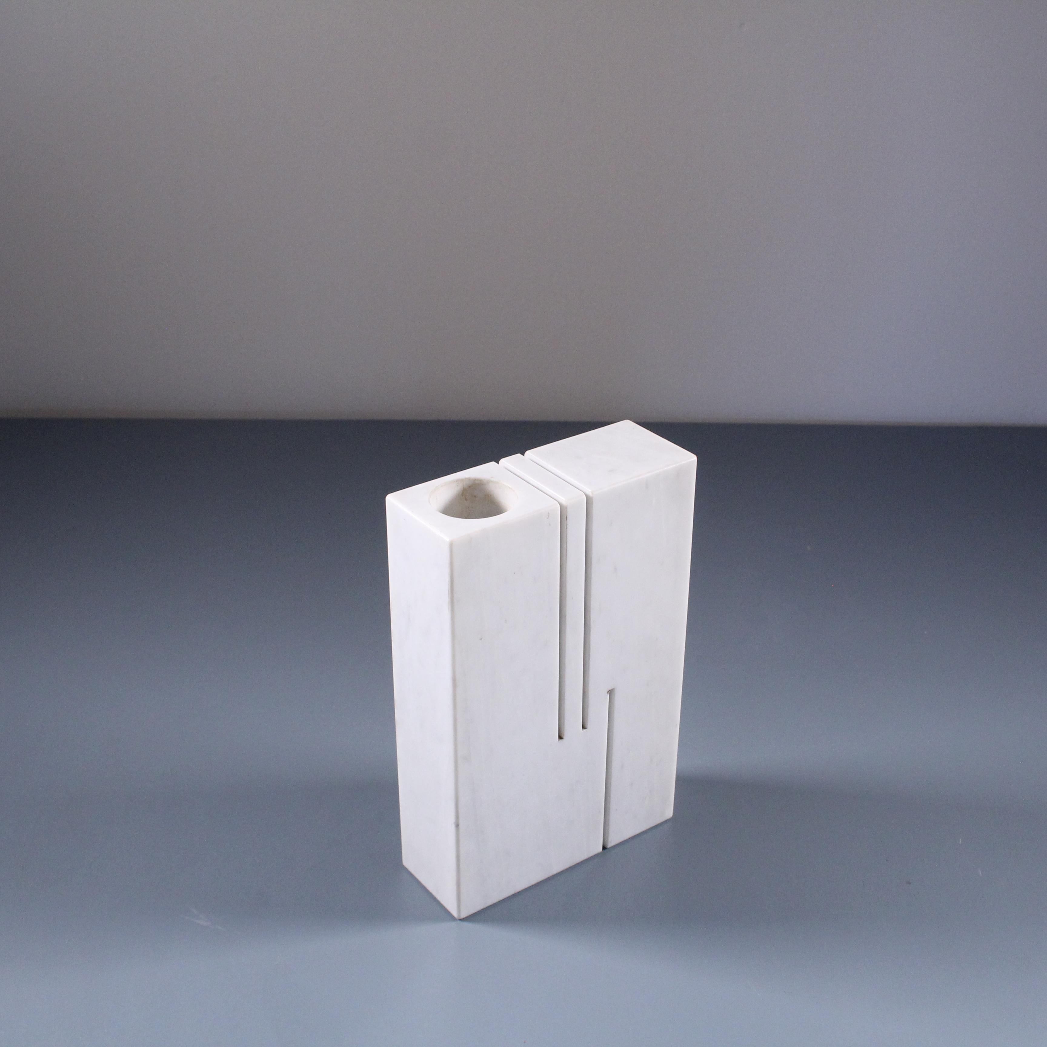 Mid-Century moderno Vaso in marmo Cavaedro, Angelo Mangiarotti, anni '60 in vendita