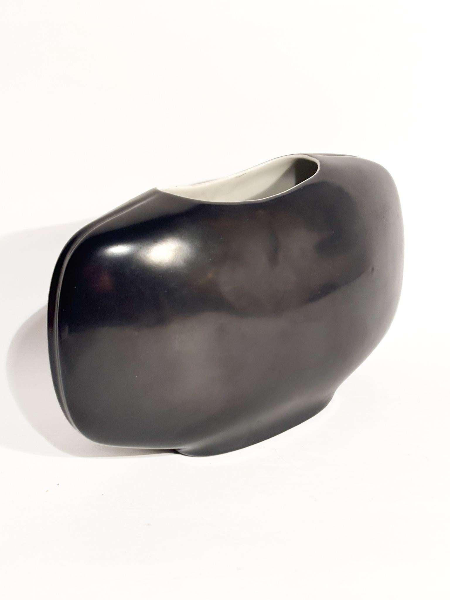 Vaso in Porcellana Dipinta a mano di C.A.B. Firenze Anni 60 Moderno de mediados de siglo en venta