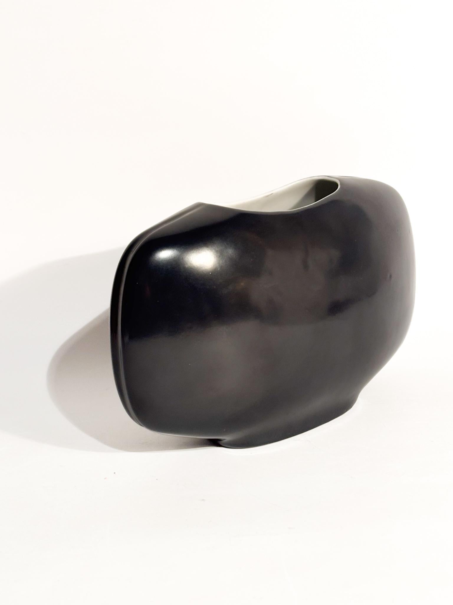 Vaso in Porcellana Dipinta a mano di C.A.B. Firenze Anni 60 Italiano en venta