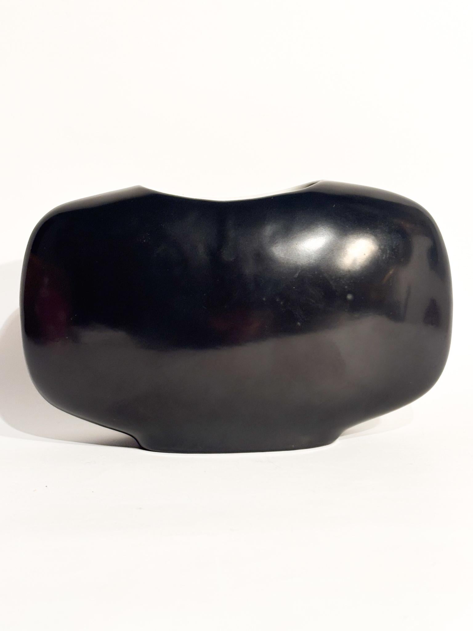 Vaso in Porcellana Dipinta a mano di C.A.B. Firenze Anni 60 en venta 2