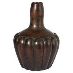 Vaso in rame nello stile di Vittorio Zecchin, anni 20