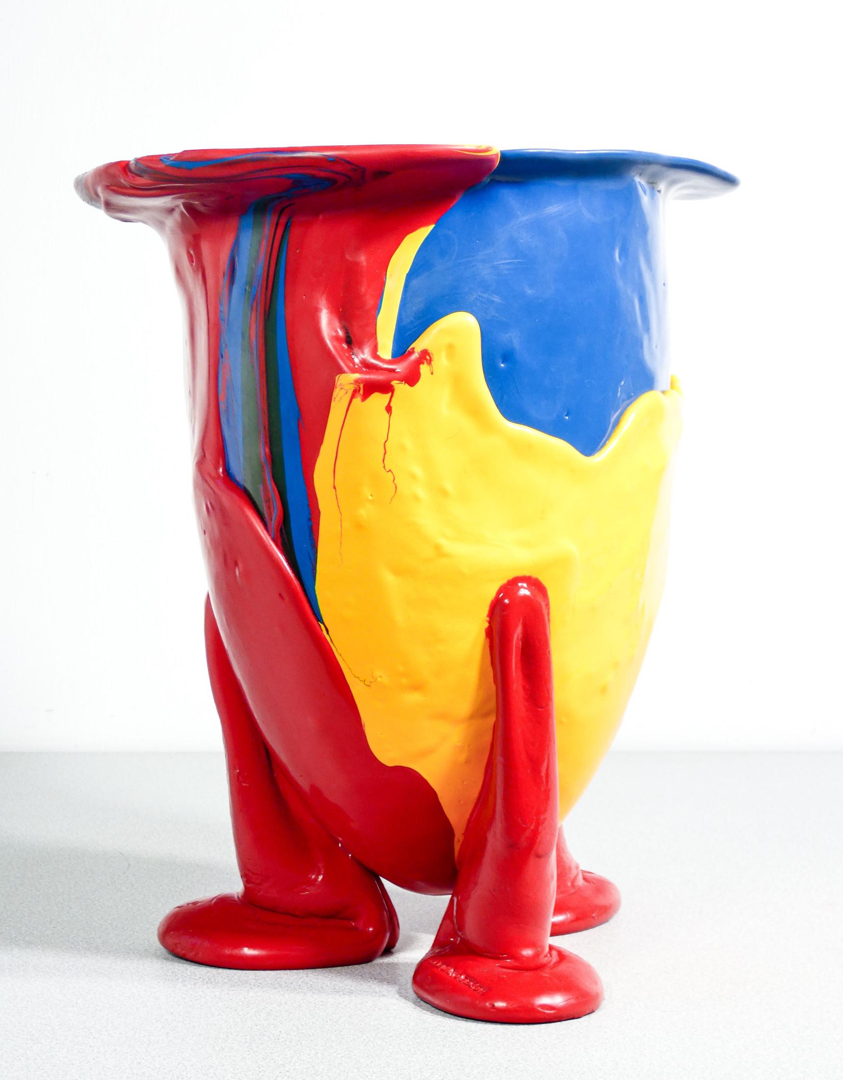 Vase Amazzonia aus Harz, entworfen von Gaetano PESCE für FISH Design. Italien, 2016 6