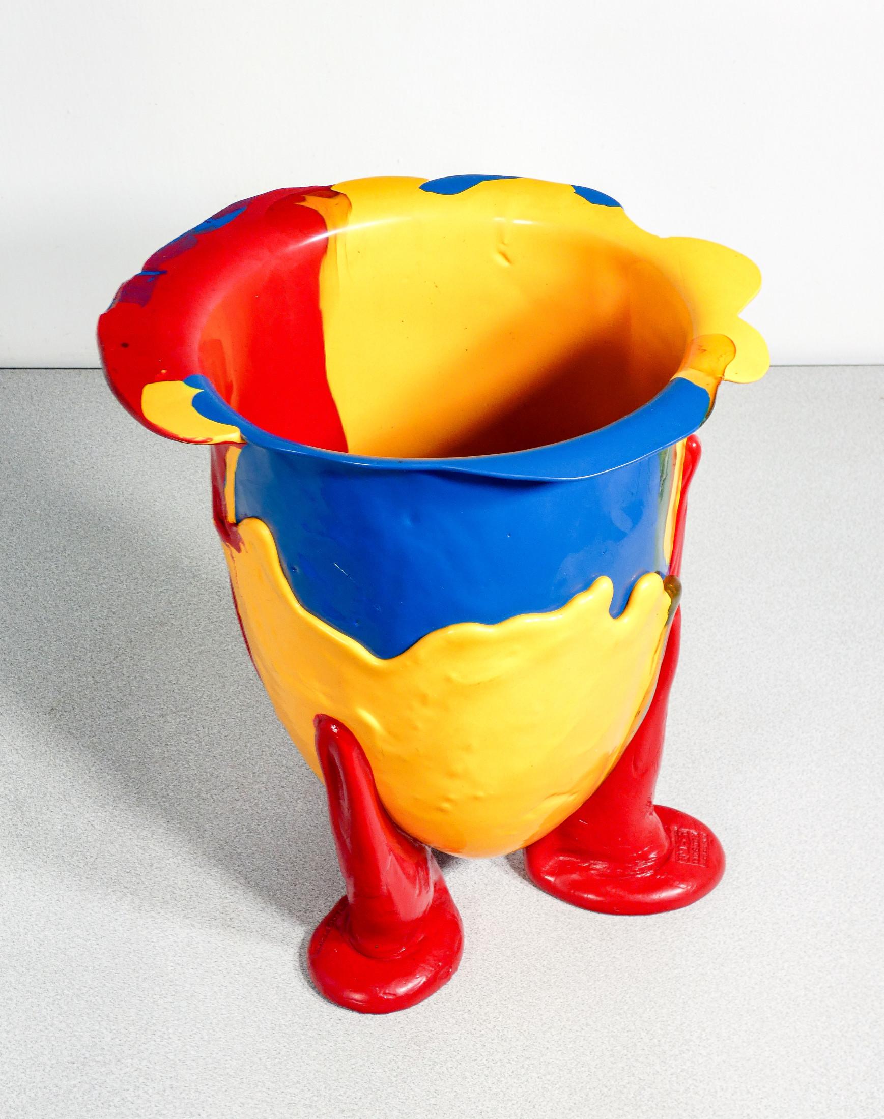 Vase Amazzonia aus Harz, entworfen von Gaetano PESCE für FISH Design. Italien, 2016 2