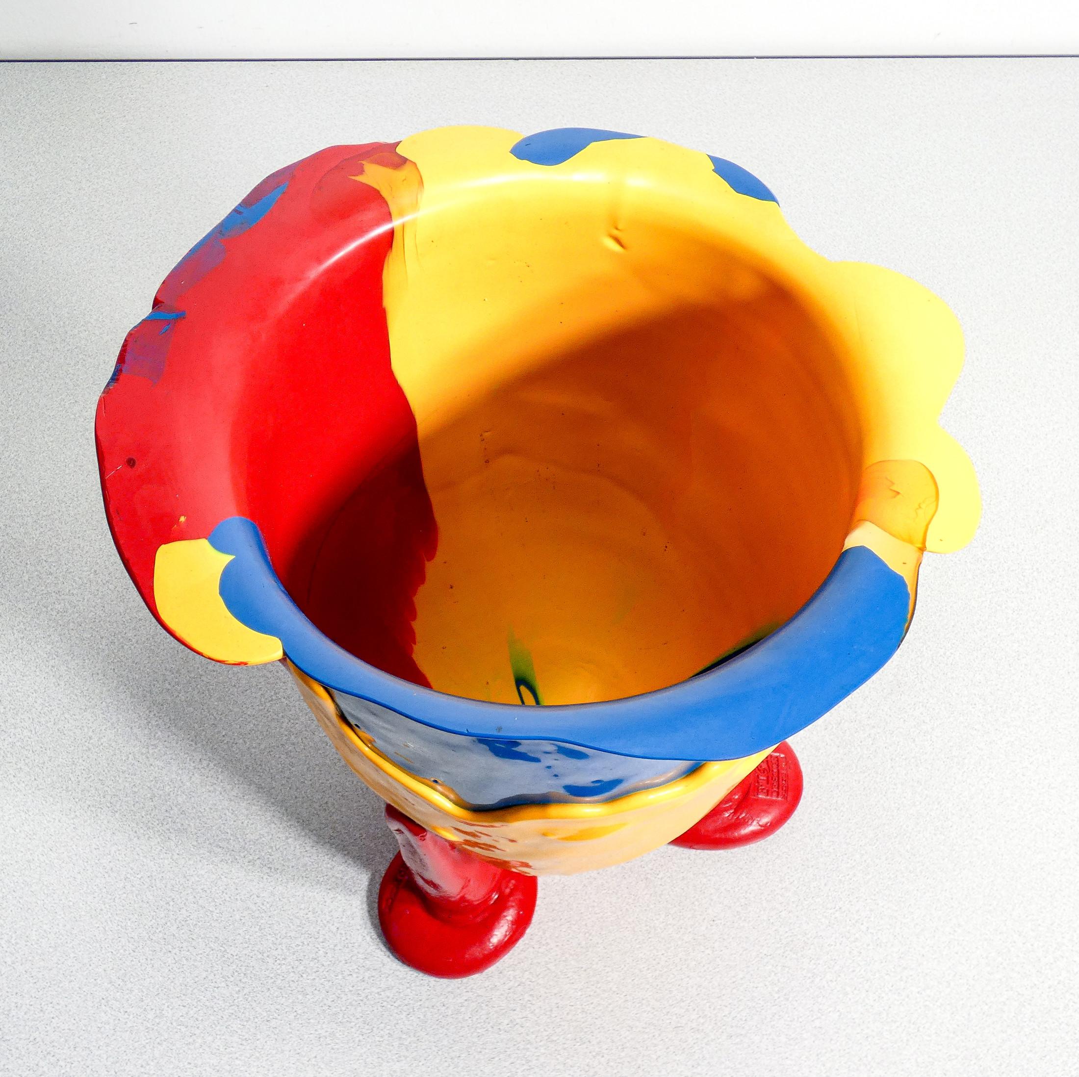Vase Amazzonia aus Harz, entworfen von Gaetano PESCE für FISH Design. Italien, 2016 3