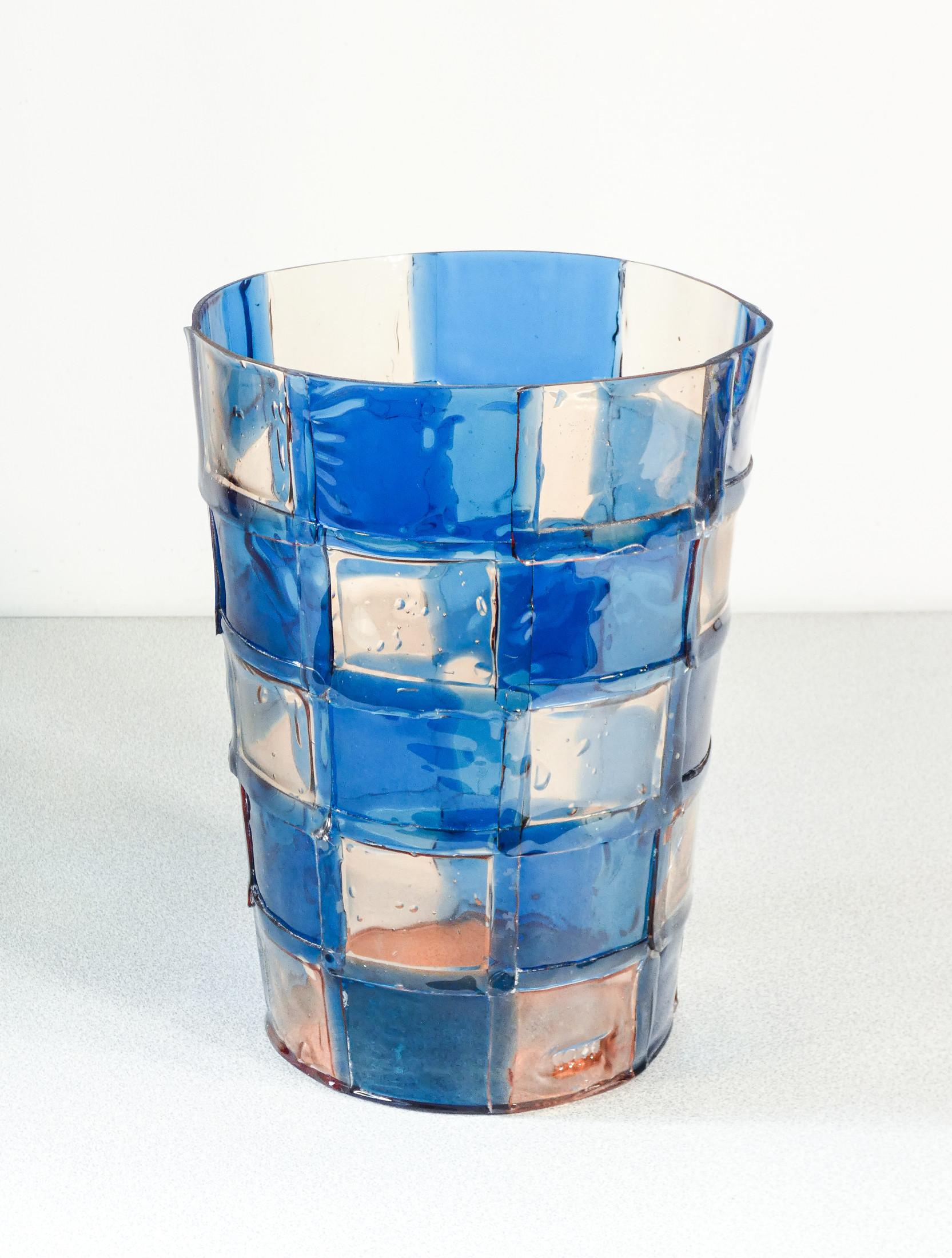 Italian Vaso in resina policroma 