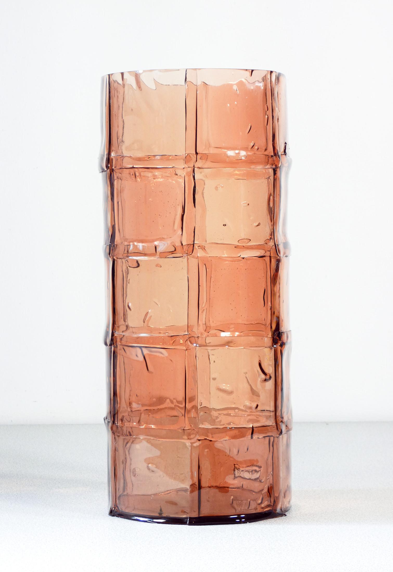 Periodo contemporaneo Vaso in resina policroma 