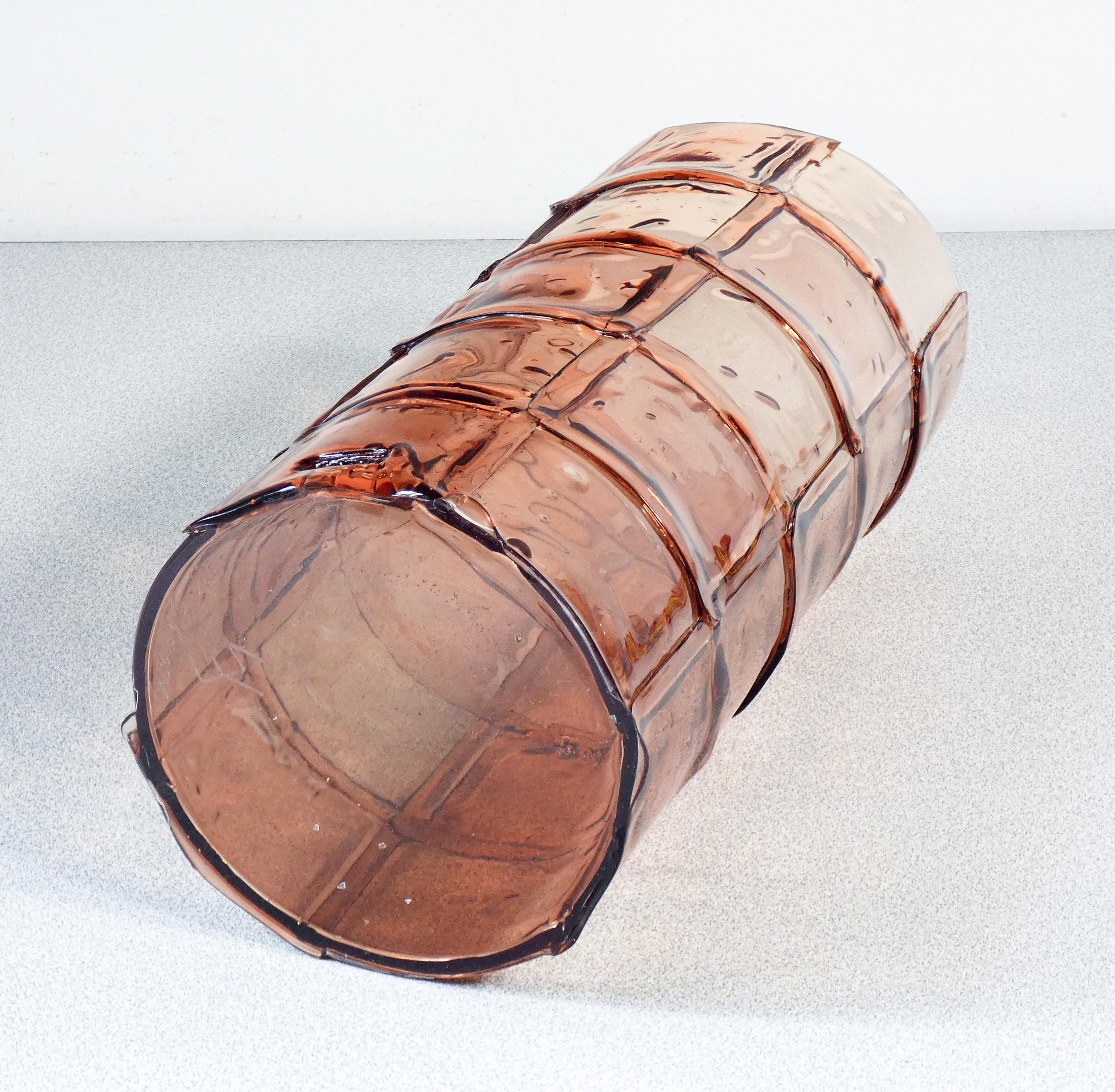 Vaso in resina policroma 