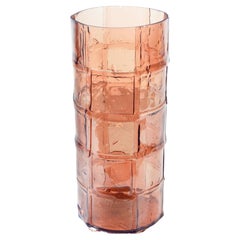 Vaso in resina policroma "Bamboo", serie Lezioni. Design di Enzo MARI per CORSI