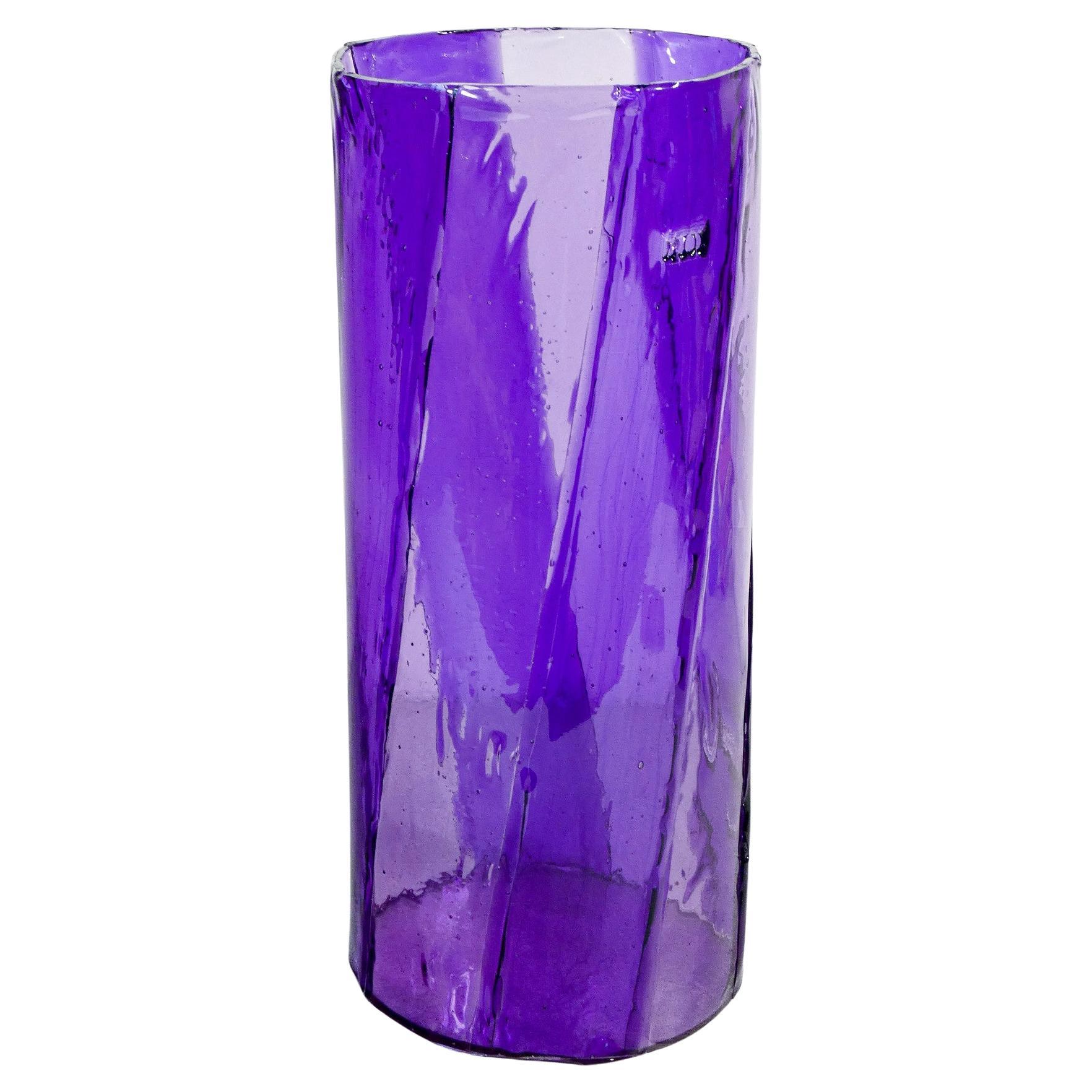 Vaso in resina "Twirl", serie Lezioni. Design di Enzo MARI per CORSI. 2012 in vendita