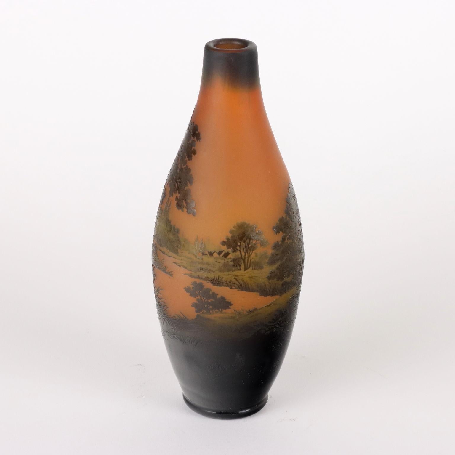 French D'Argental Style Vase, France 20th Century For Sale