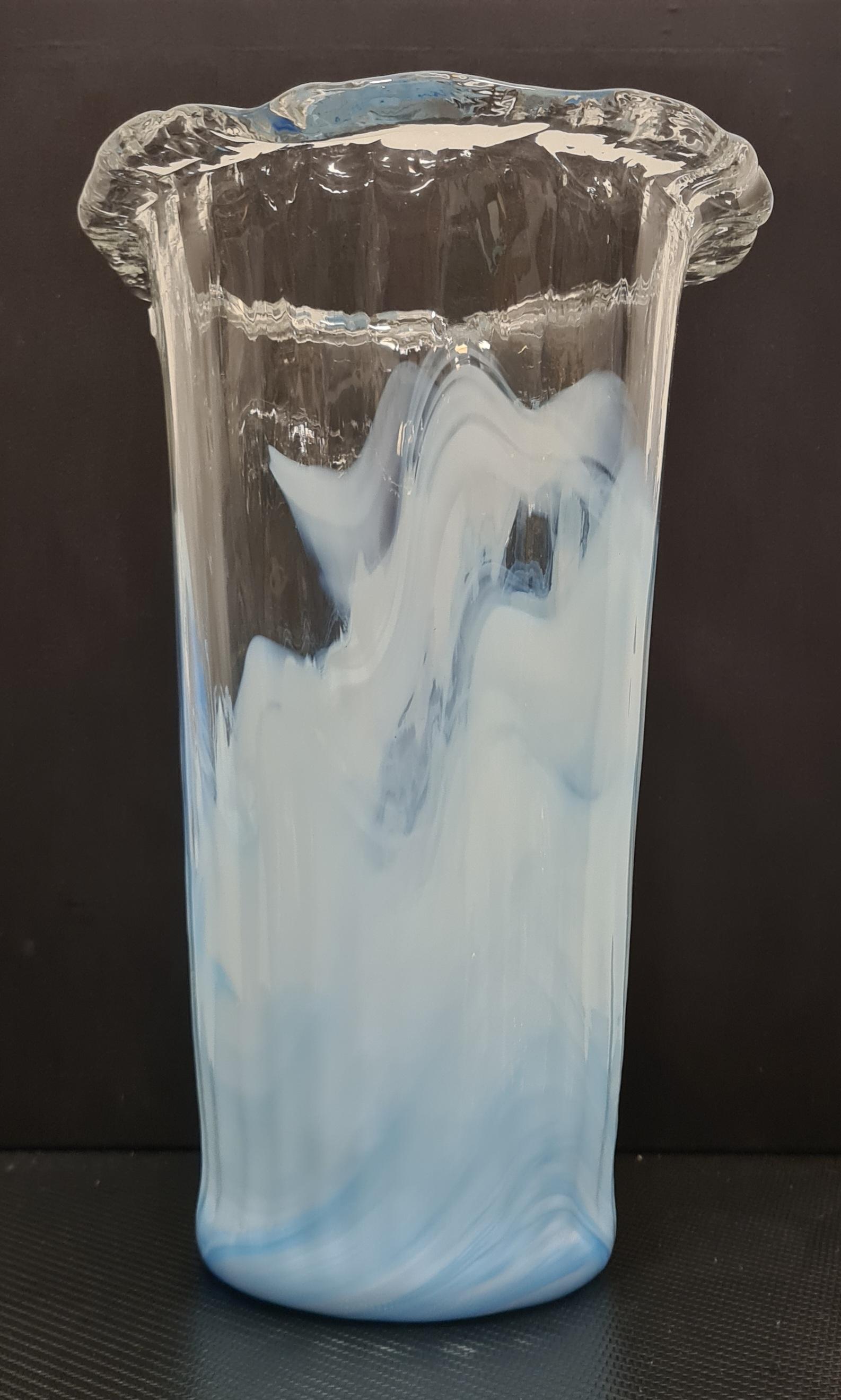 Blown art glass vase by La Murrina 1980s' 5