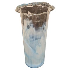 Vase en verre artistique soufflé La Murrina 1980