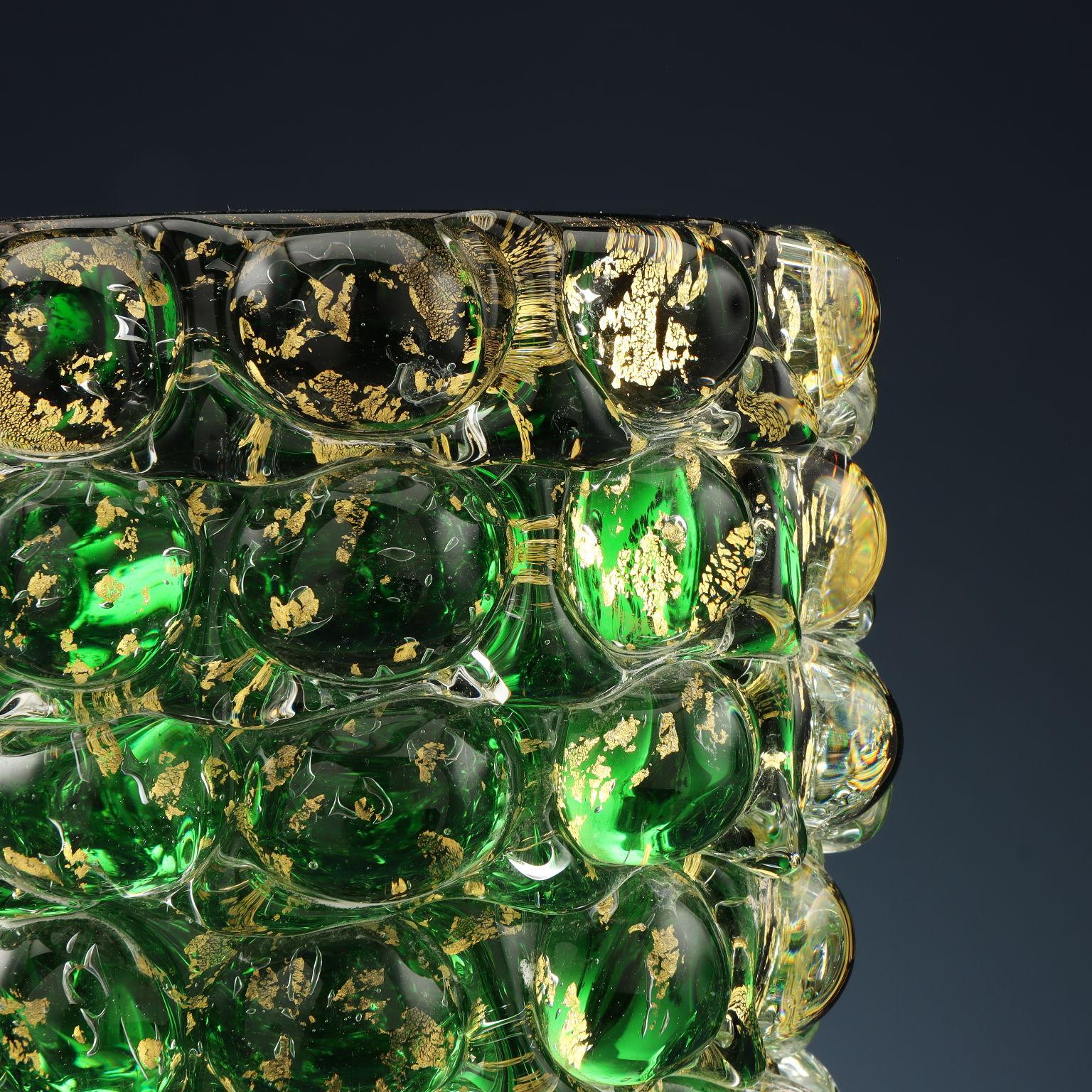 Mid-Century moderno Vaso in vetro Barovier e Toso Murano in vendita