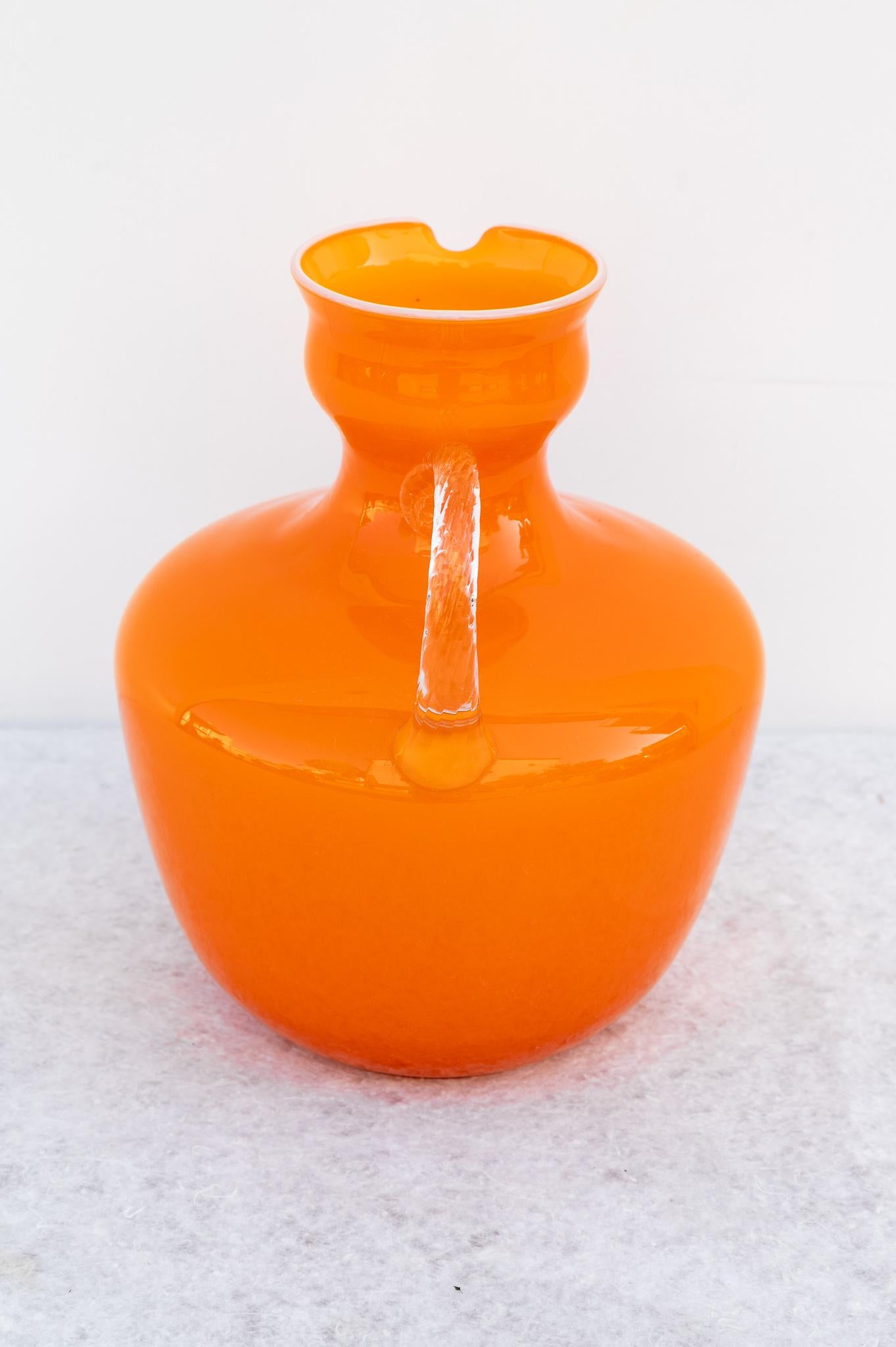 Mid-Century moderno Vaso in vetro di Murano, Anni '70 in vendita