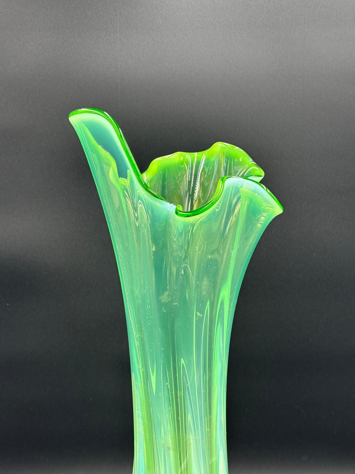 Italian Vaso in vetro di Murano anni ‘70 in vendita