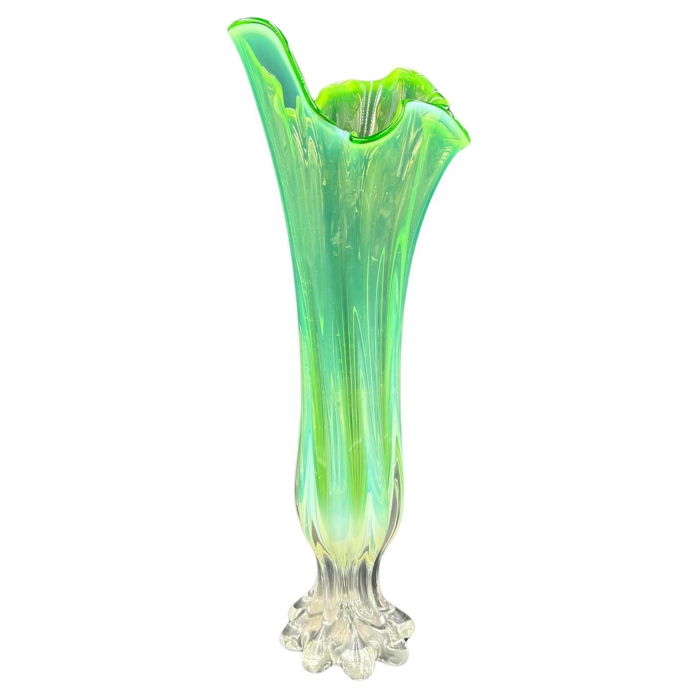 Vaso in vetro di Murano anni ‘70