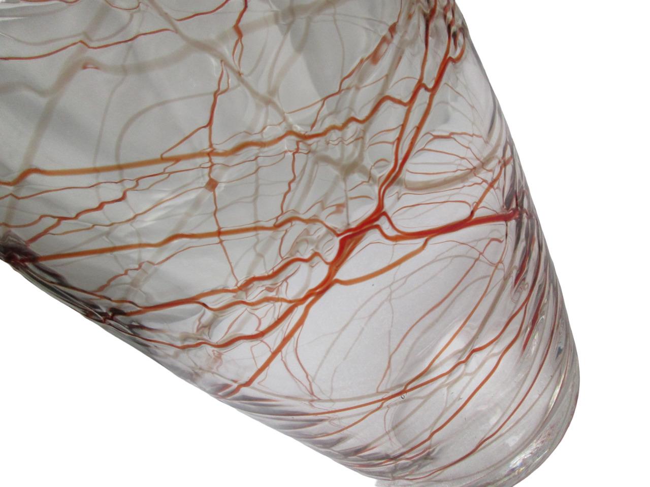 Vaso in vetro di Murano di Carlo Nason, Italia anni 2000 in vendita 4