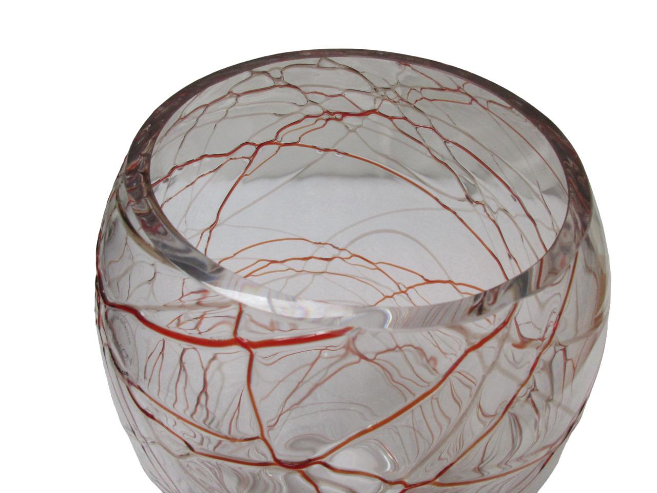 Vaso in vetro di Murano di Carlo Nason, Italia anni 2000 In condizioni ottime in vendita a Firenze, FI