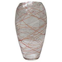 Vaso in vetro di Murano di Carlo Nason, Italia anni 2000