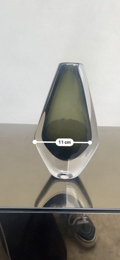 Vaso in vetro di Murano di Sommerso, Anni ''60