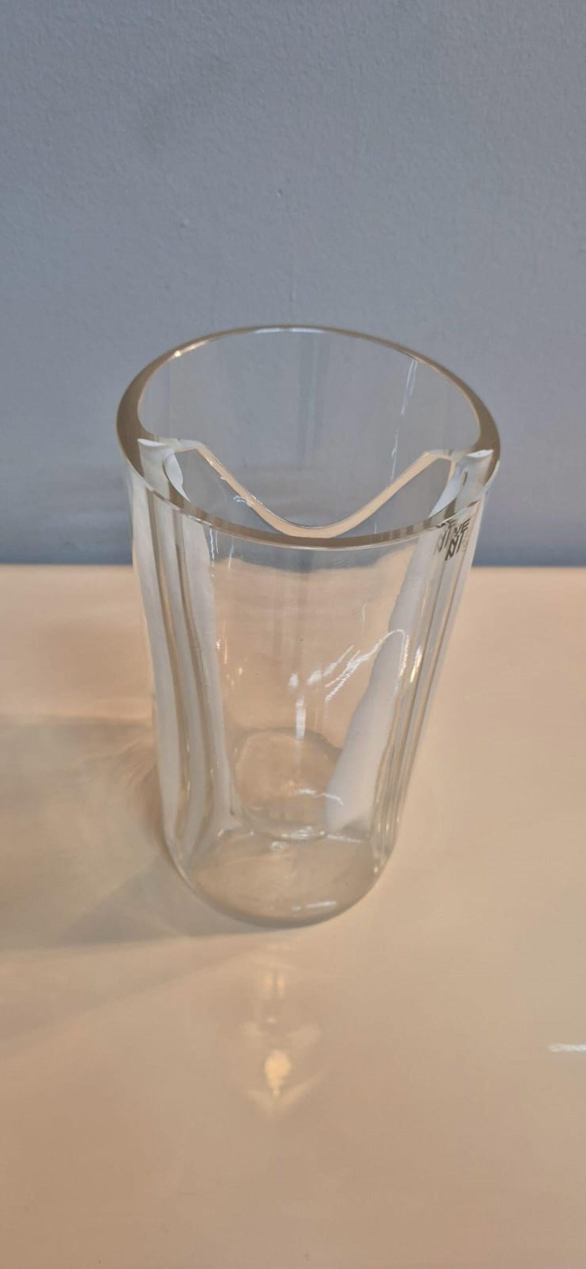 Vase aus Muranoglas von Toni Zuccheri aus der Serie 