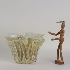 Vaso in Vetro di Murano Enrico Cammozzo Italia Anni '80 '90