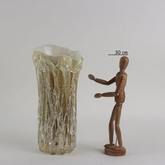 Murano Glass Vase Enrico Cammozzo Italy 80s 90s