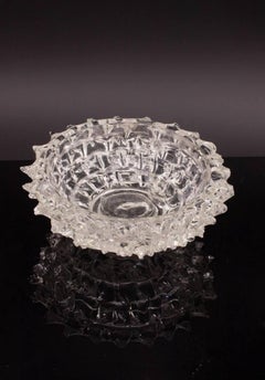 Ercole Barovier Rostrato Murano Glass Vase for Barovier & Toso, 1940s