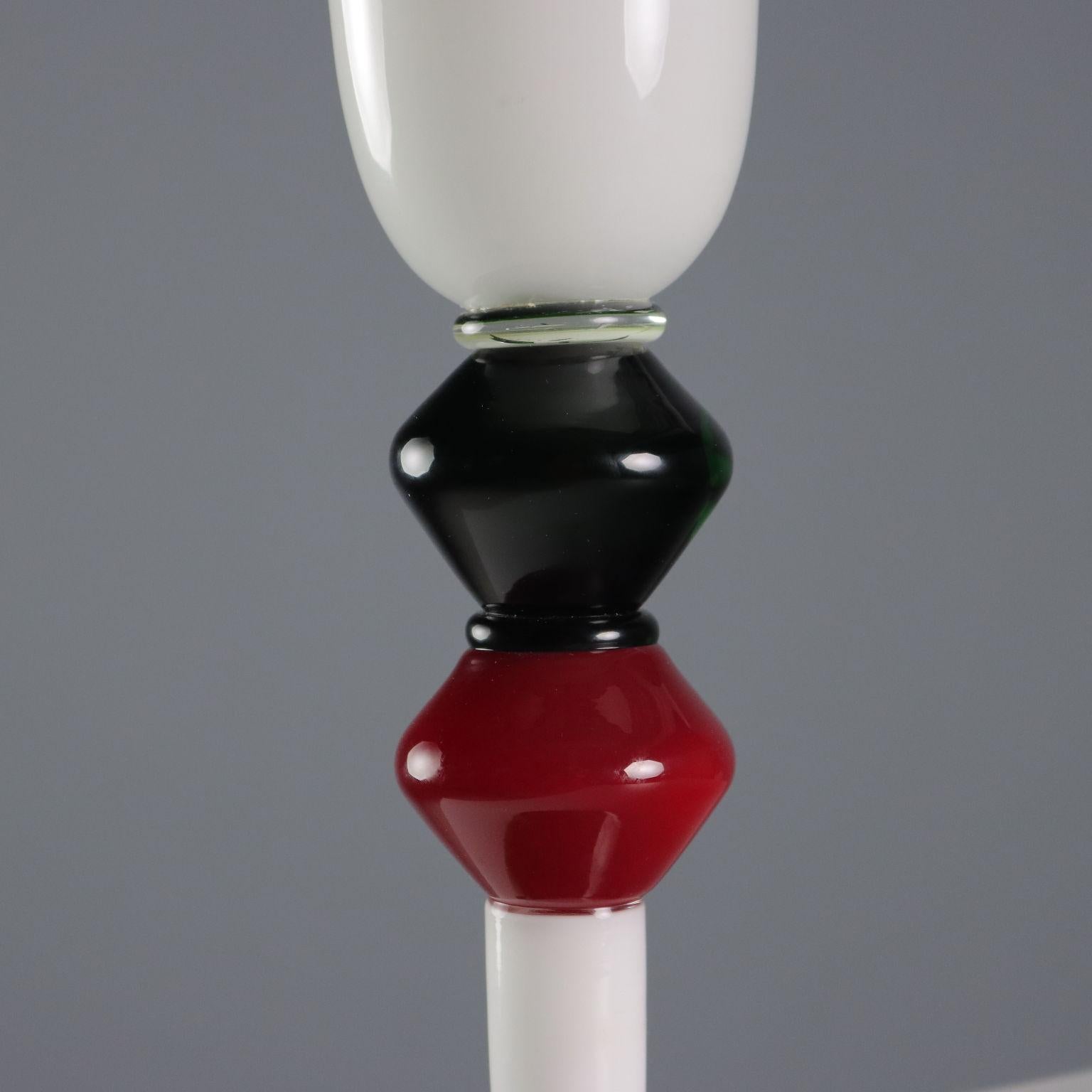 Jarrón de cristal de Murano Roberto Scarpa Italia 1987 en Bueno estado para la venta en Milano, IT