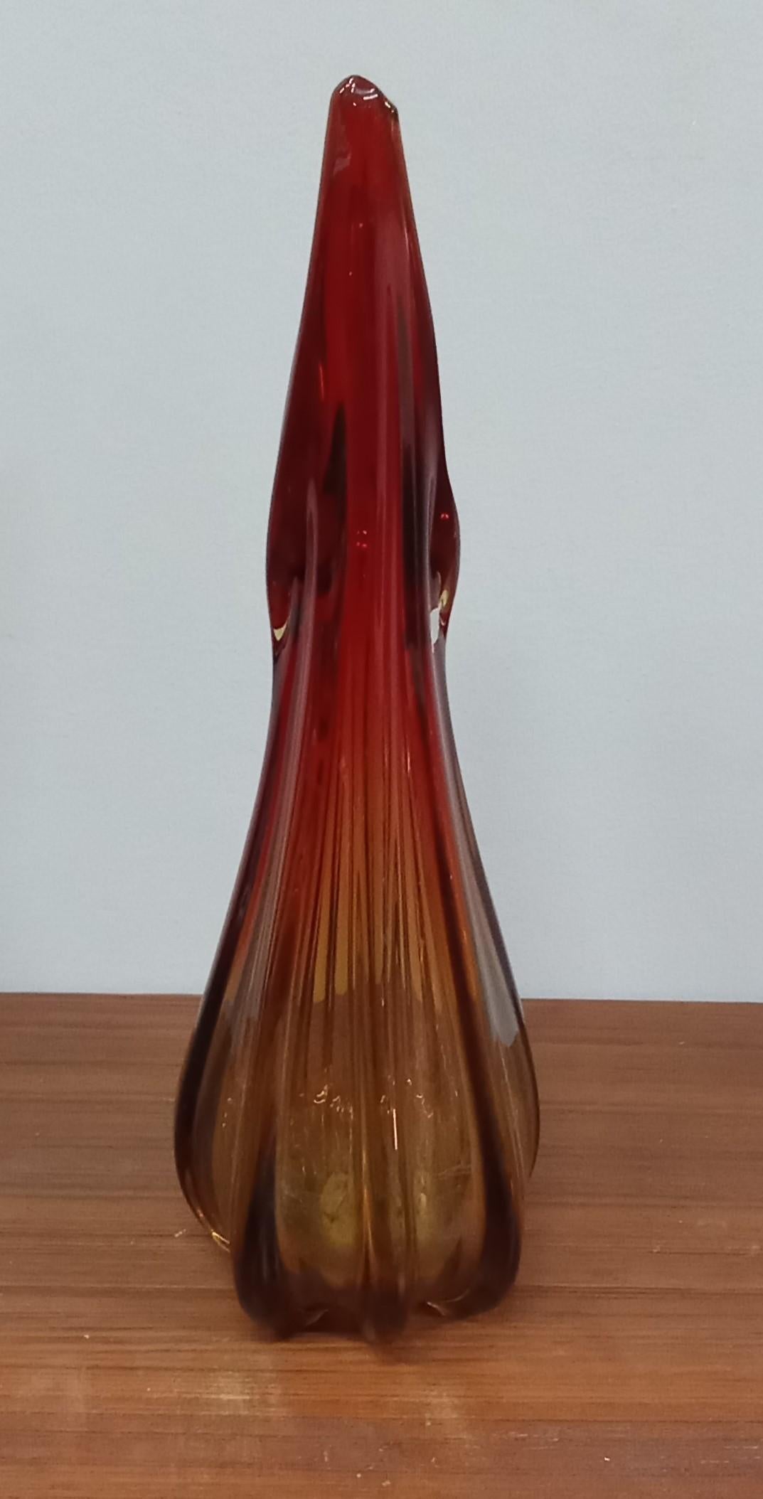 Italian Vaso in vetro di Murano  For Sale