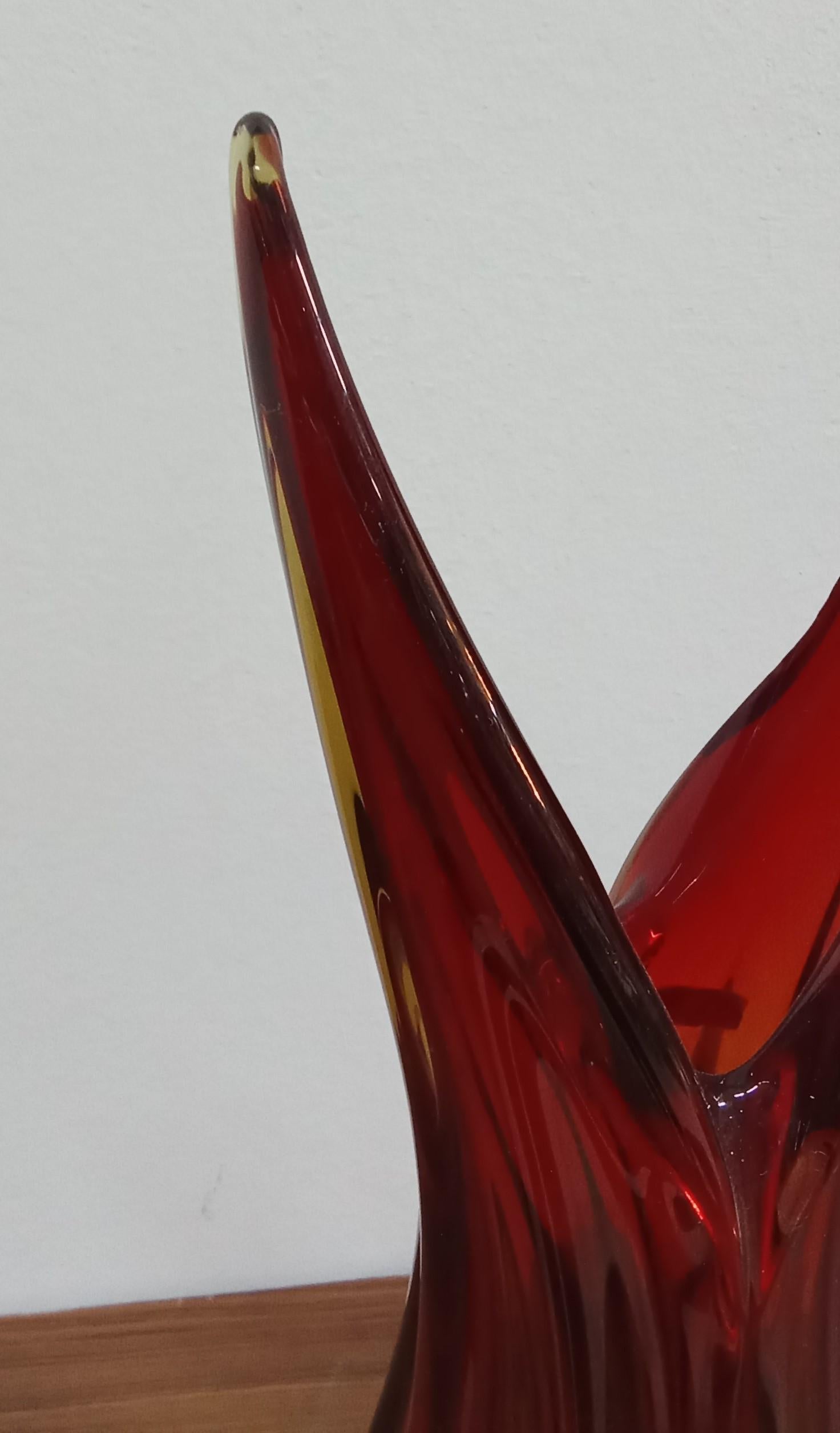 Vaso aus vetro di Murano  (Muranoglas) im Angebot