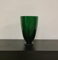 Etched glass vase by Barovier & Toso