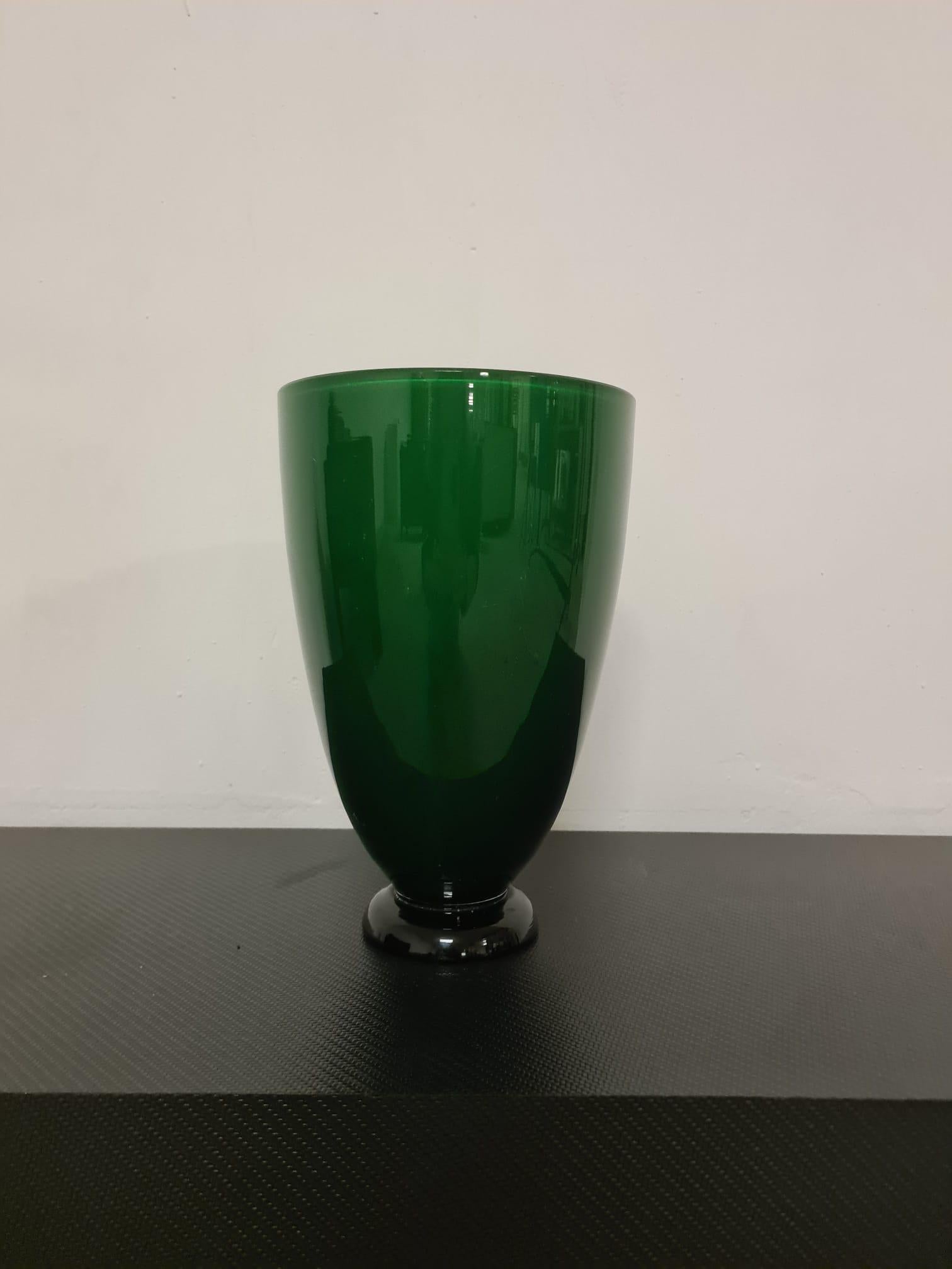 Italian Vaso in vetro incamiciato di Barovier & Toso in vendita
