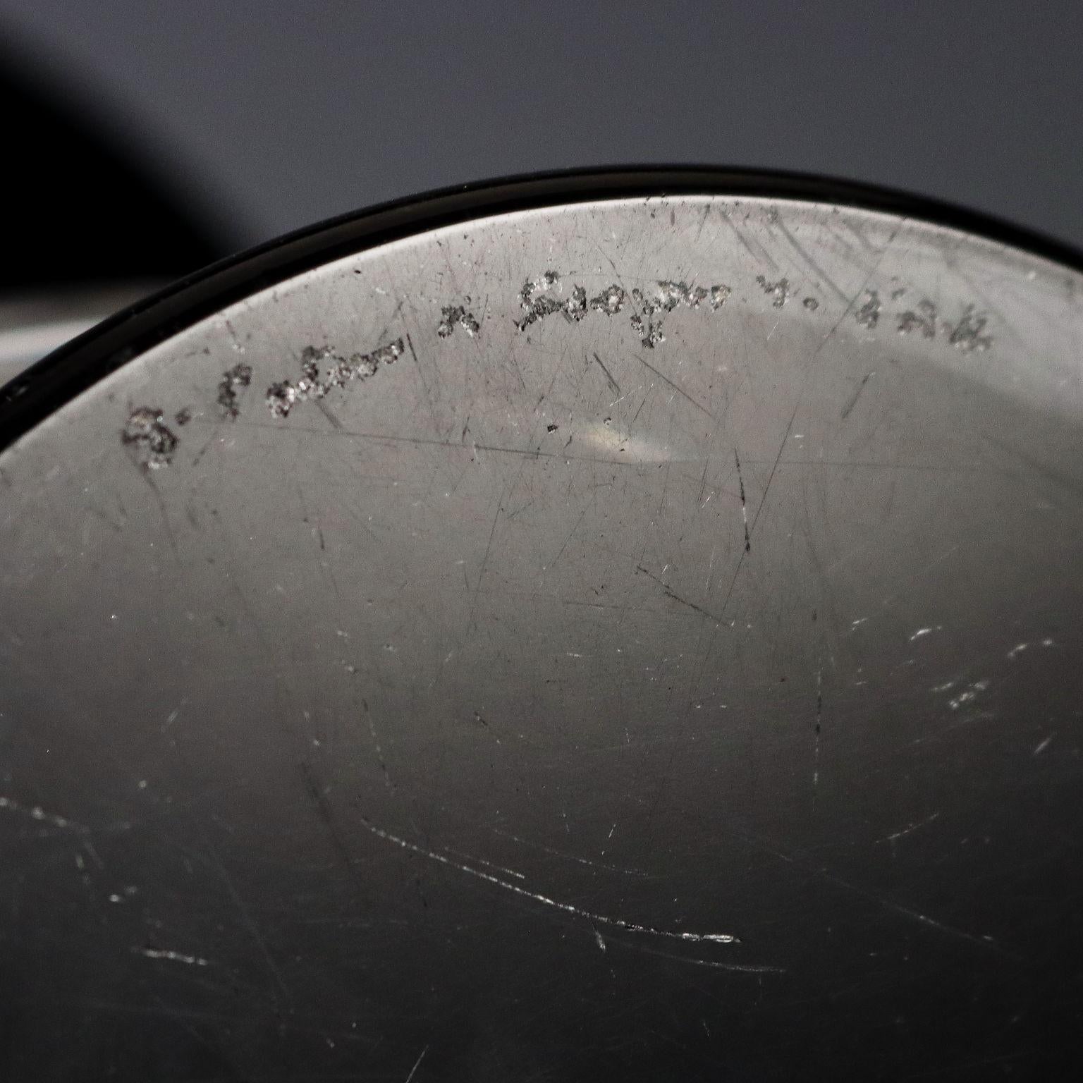 Vaso in Vetro Nero Manifattura Seguso Vetri d'Arte anni 80 en venta 2
