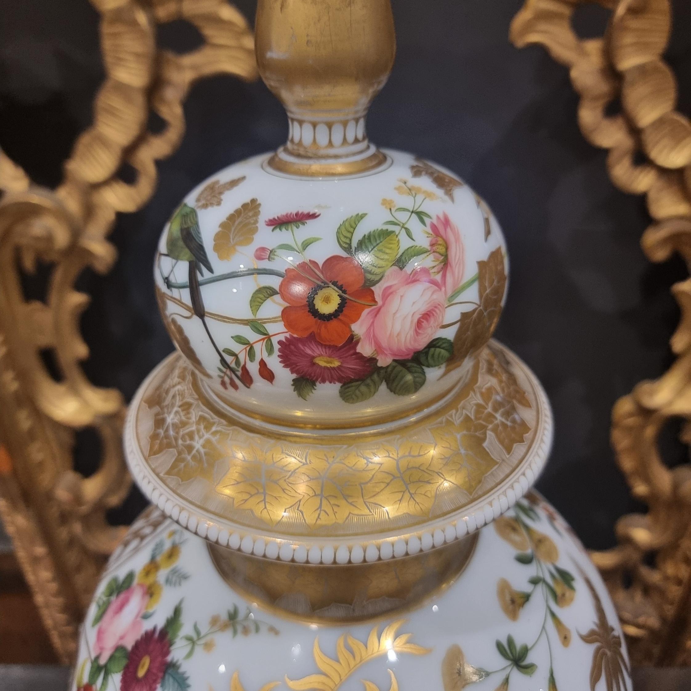 19th Century Vase en verre opalin Wilhelm Hofmann fin du 19ème siècle en vente
