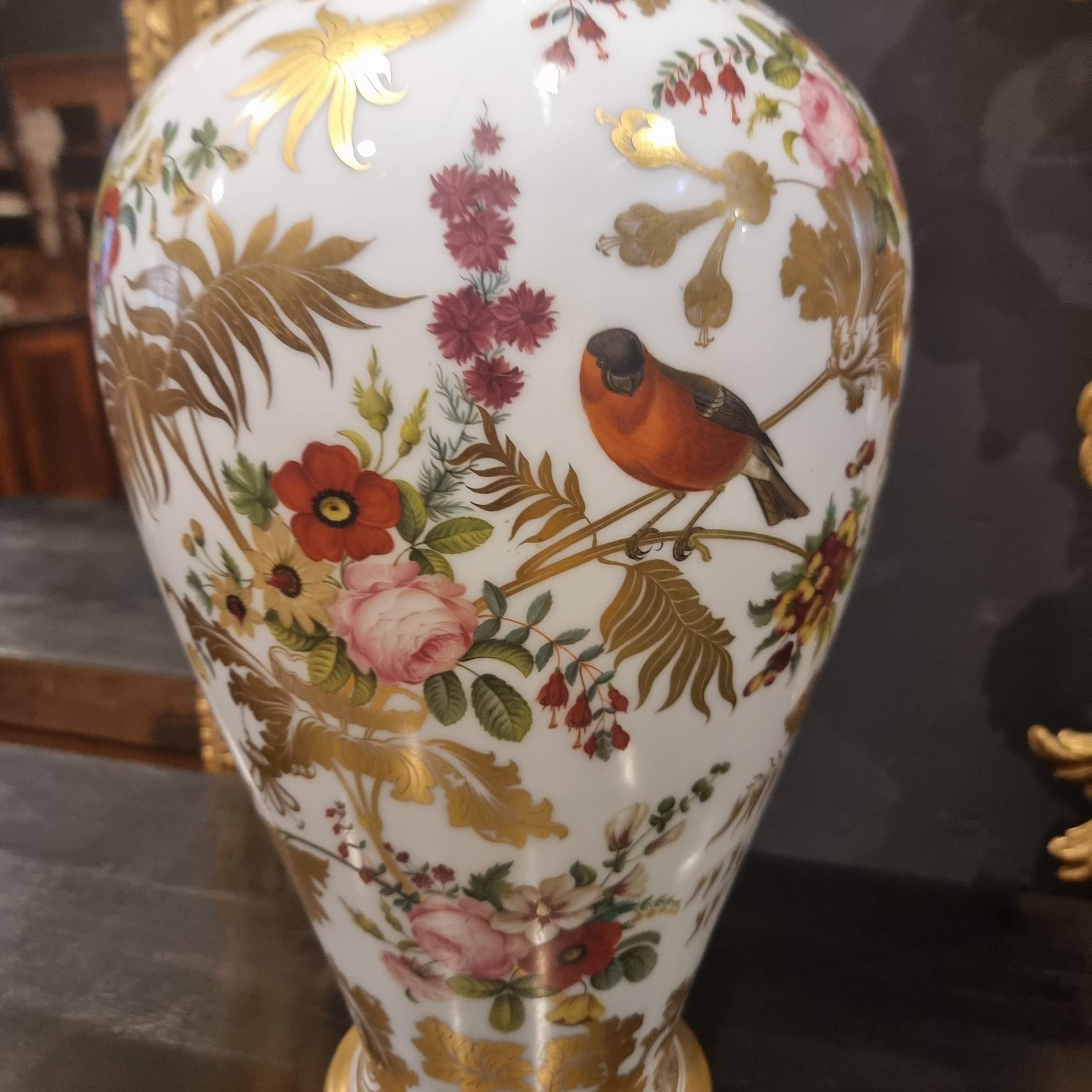 Vase en verre opalin Wilhelm Hofmann fin du 19ème siècle en vente 1