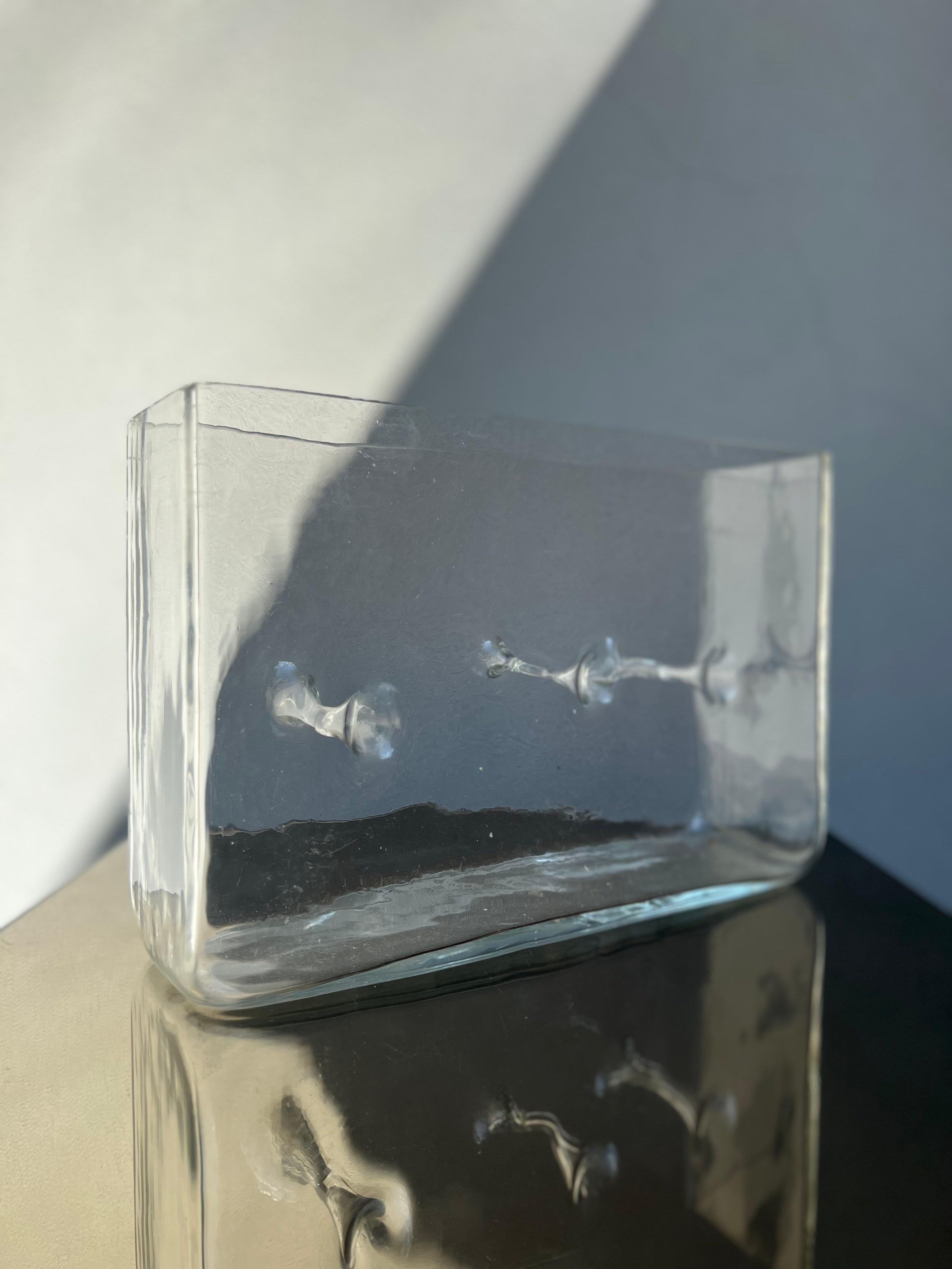 Vaso in vetro - Renato toso - 1968 - Serie Repetai - Glass  For Sale 5