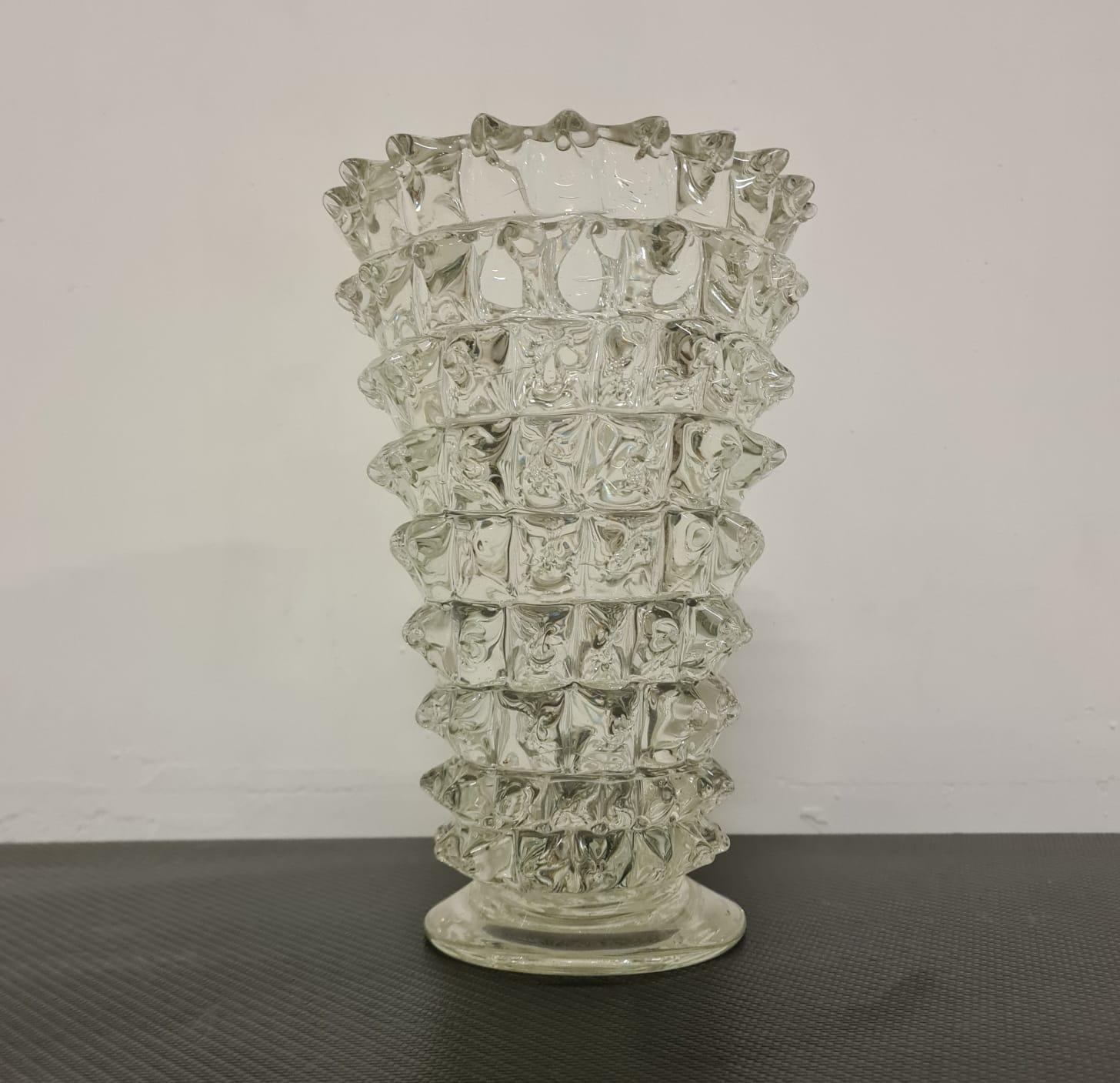 Vaso in vetro rostrato Barovier in vendita 8