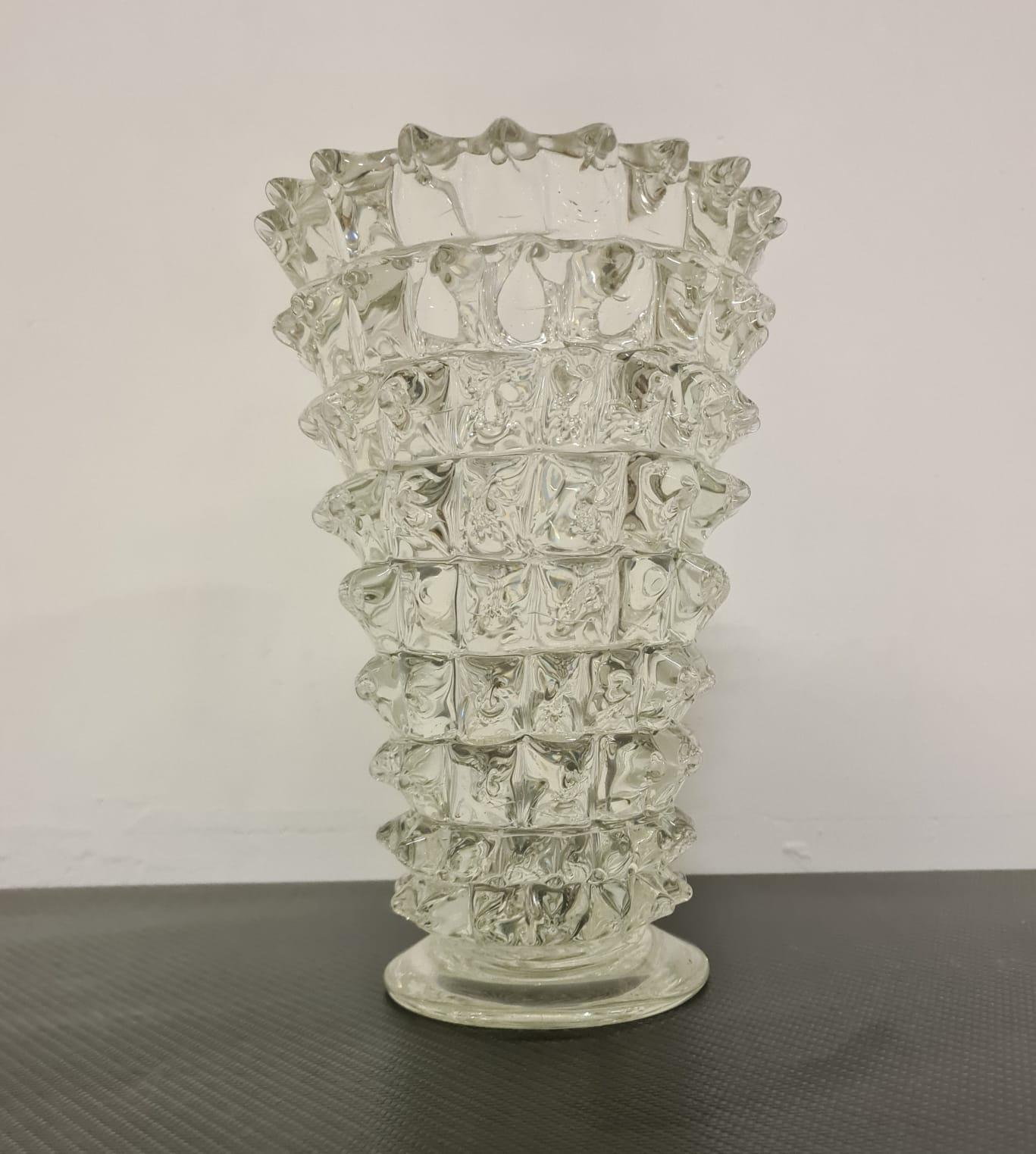 Vaso in vetro rostrato Barovier in vendita 10