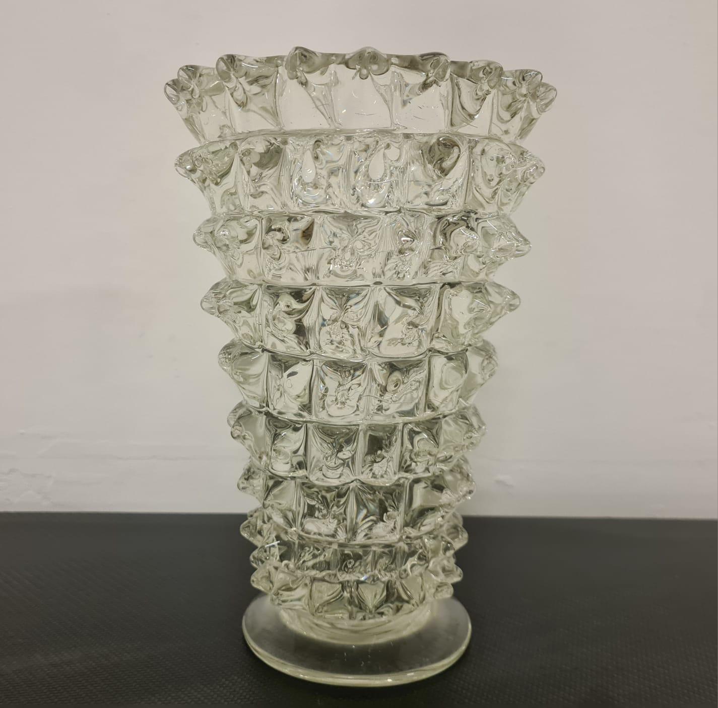 European Vaso in vetro rostrato Barovier in vendita