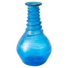 Murano hollow glass vase in the style of Seguso, 1950s