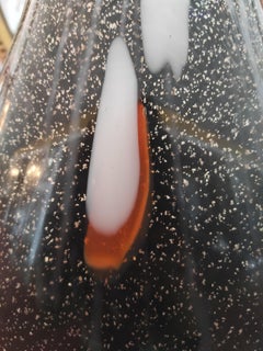 Vaso in vetro soffiato con murrine