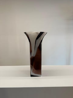 Jarrón de cristal soplado «Demodé», diseño de Sergio Asti para Venini, 1968