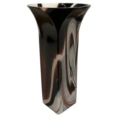 "Demodé" blown glass vase, designed by Sergio Asti for Venini, 1968