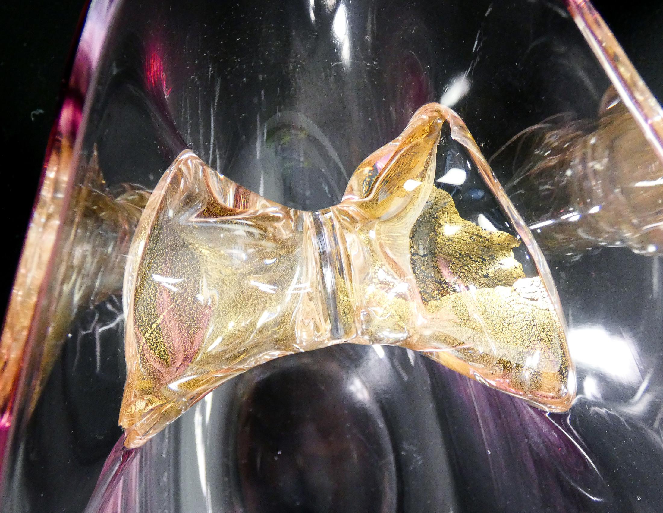 Vase en verre soufflé, design Gino CENEDESE & Maurizio ALBARELLI. Murano, 1960 en vente 7