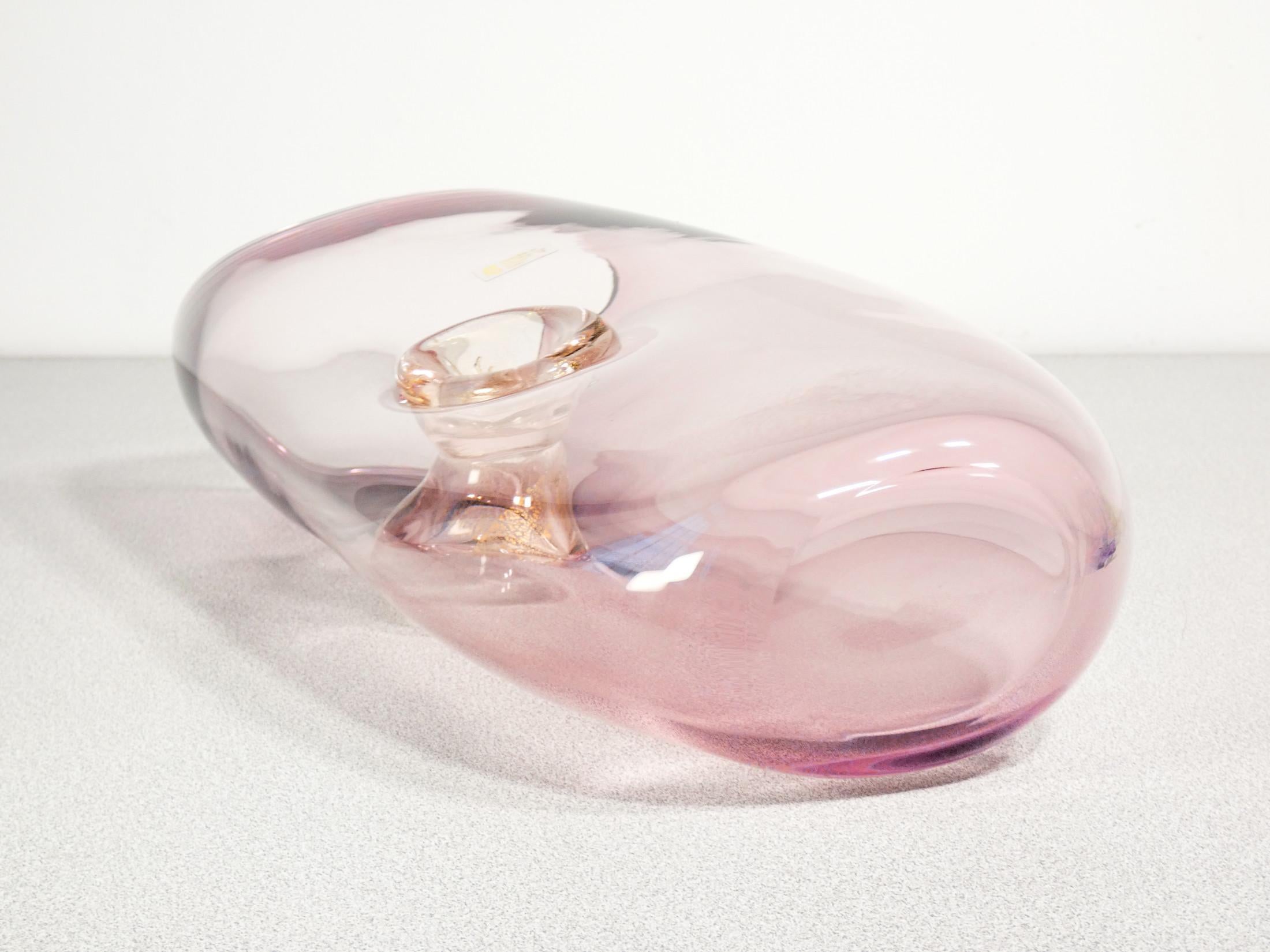 Vaso in vetro soffiato, design Gino CENEDESE & Maurizio ALBARELLI. Murano, 1960s in vendita 10