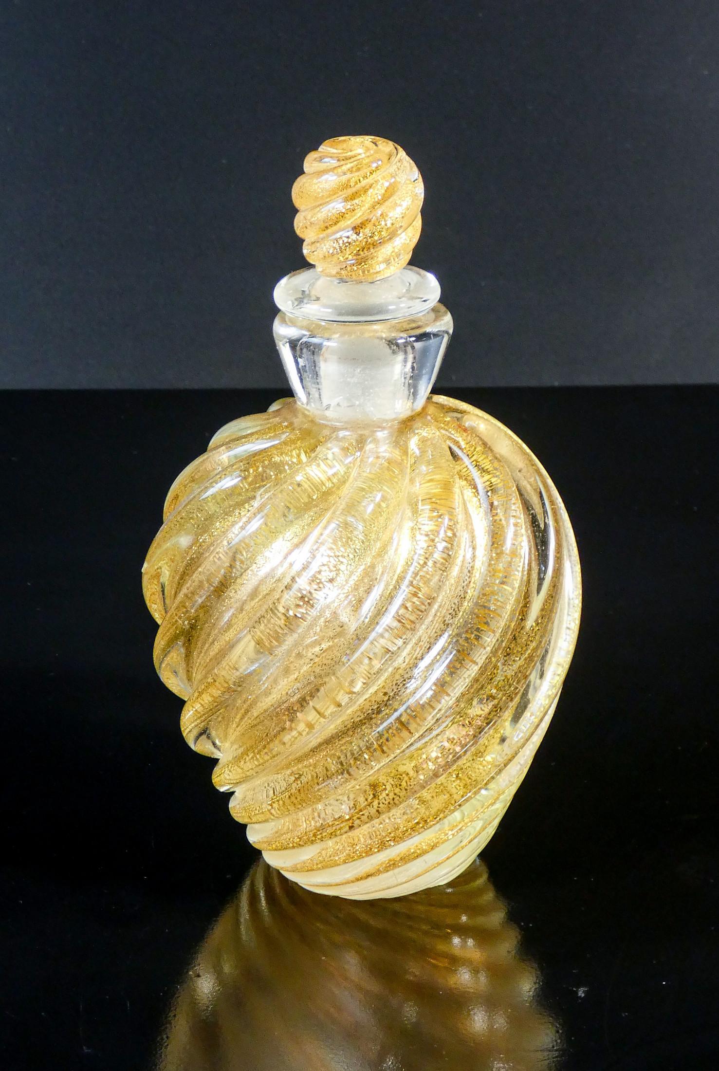 Jarrón de cristal de Murano soplado, diseño Ercole BAROVIER. Italia, años 1950 Italian en venta
